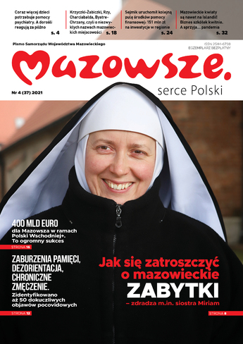 Na okładce: uśmiechnięta zakonnica