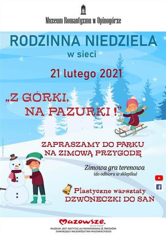 Plakat w formie graficznej zachęcający do udziału w wydarzeniu.