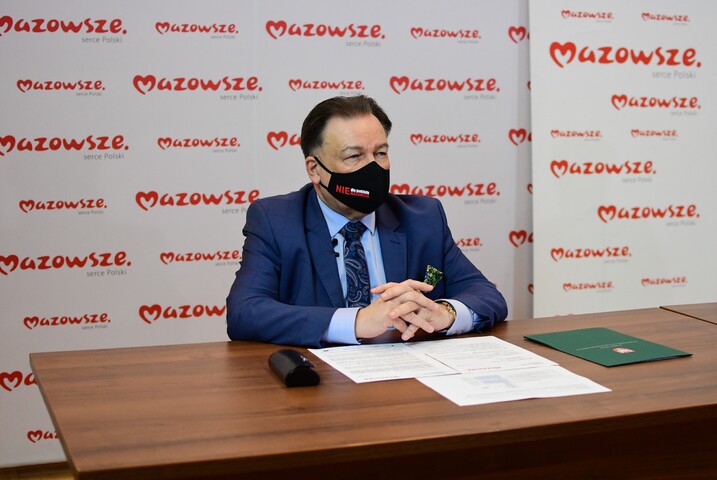 przemawia marszałek Adam Struzik