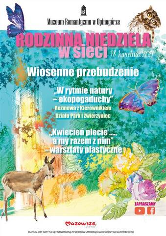 Plakat w formie graficznej zachęcający do udziału w akcji.