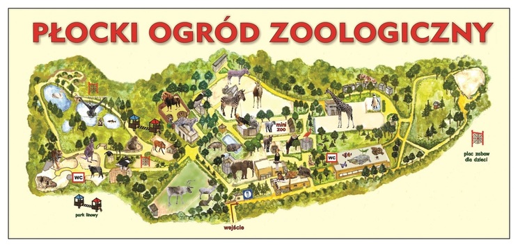 Plan płockiego ZOO