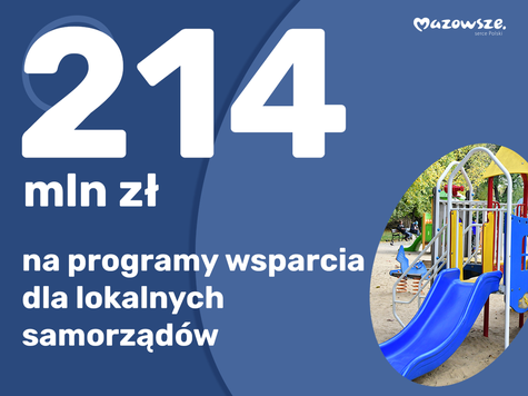 214 mln zł na programy wsparcia