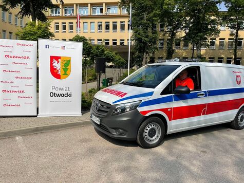 Ambulans typu T (Mercedes Benz Vito). 