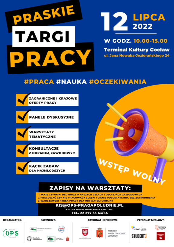 plakat reklamujący imprezę