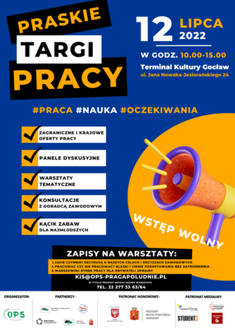 kolorowy plakat z informacjami o wydarzeniu