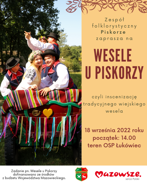 plakat reklamujący imprezę