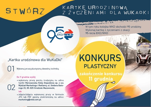 Plakat promujący wydarzenie z wypisanymi najważniejszymi informacjami