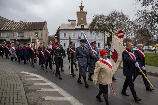 Przemarsz ulicami miasta