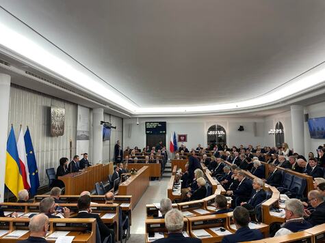 Sala posiedzeń Senatu