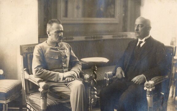 Gabriel Narutowicz i Józef Piłsudski