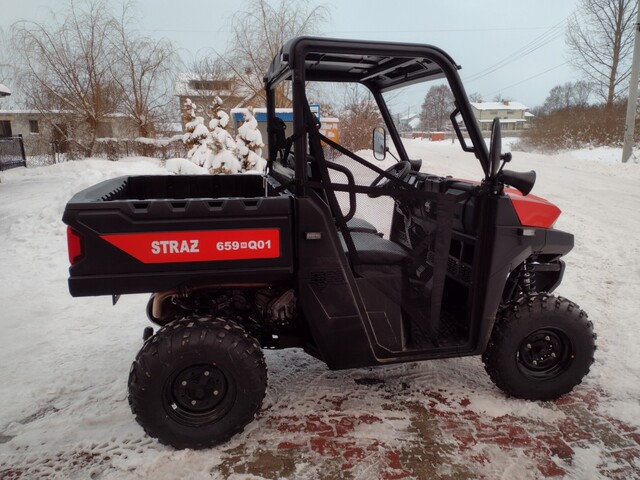 QUAD  w strażackich barwach