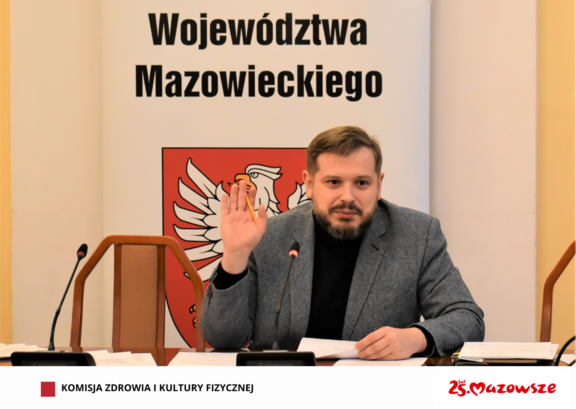 Przewodniczący komisji zdrowia Krzysztof Strzałkowski