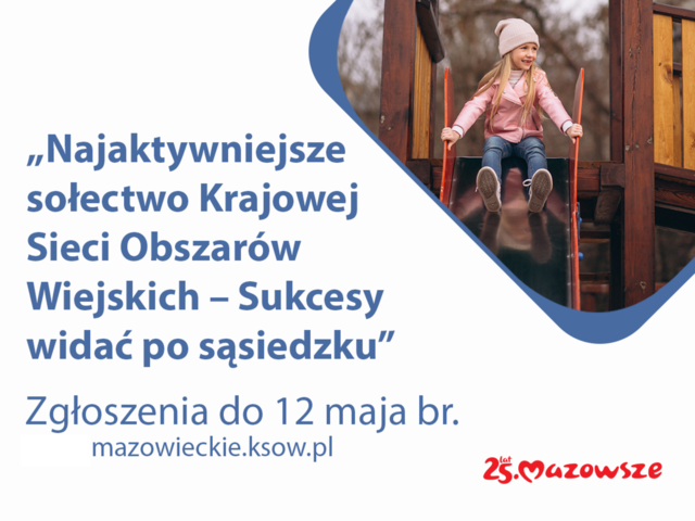 konkurs najaktywniejsze sołectwo. Zgłoszenia do 12 maja