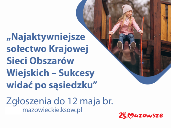 Konkurs najaktywniejsze sołectwo. Zgłoszenia do 12 maja