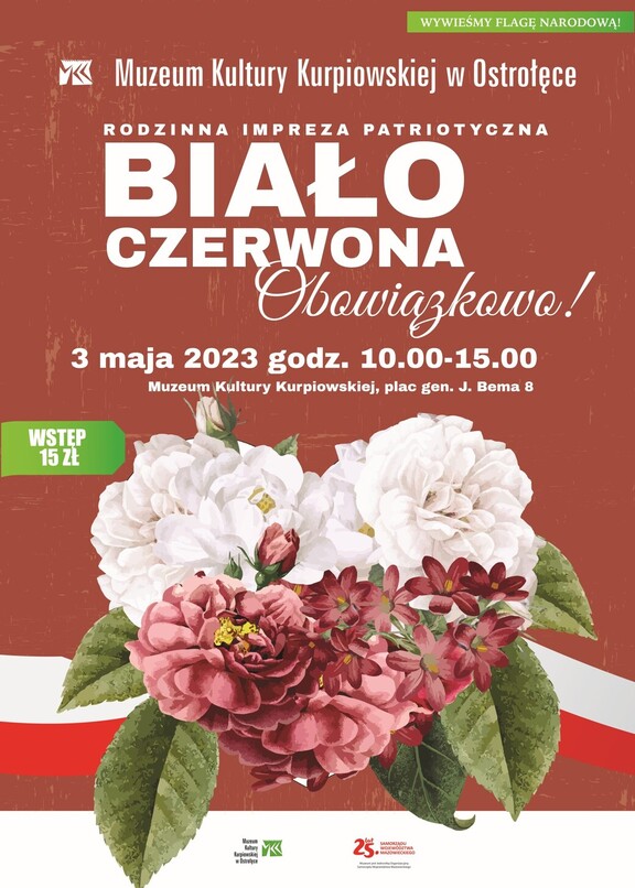 Plakat, zapraszający na imprezę