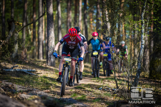  uczestnicy Lotto Poland Bike Marathon 2023 podczas wyścigu