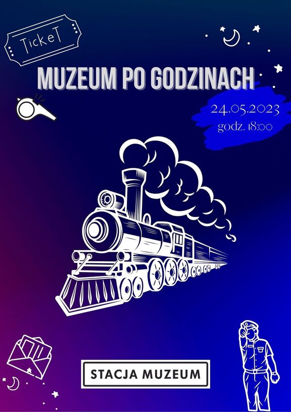 Muzeum po godzinach plakat