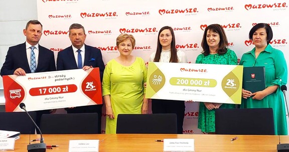 podpisanie umów na wsparcie dla powiatów ostrołęckiego, ostrowskiego i wyszkowskiego