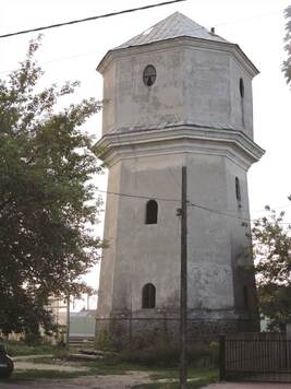 kolejowa wieża ciśnień w Tłuszczu