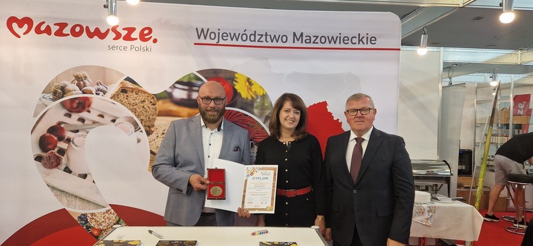 Złoty medal Targów - firma Węgłowski z Mazowsza