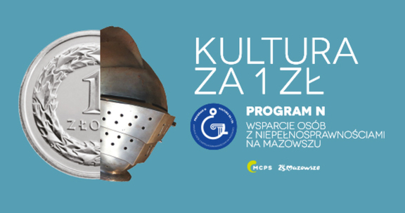 Kultura za 1 zł, baner promocyjny