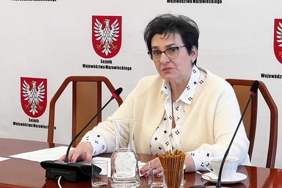 Obradom przewodniczy Wiesława Krawczyk