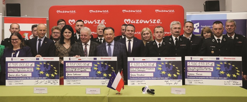 Mazowieckie jednostki OSP otrzymają rekordowe wsparcie.