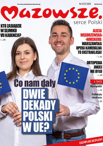 Okładka czwartego numeru pisma Mazowsze serce Polski