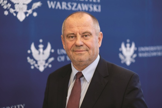 Rektor UW prof. Alojzy Nowak