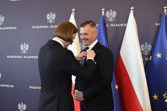 Odznaczenie dla wicemarszałka Rafała Rajkowskiego