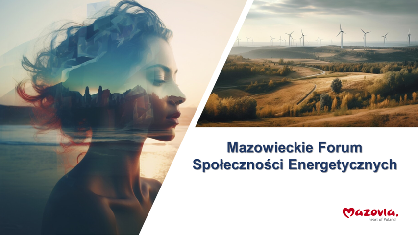 Plakat - Mazowieckie Forum Społeczności Energetycznych