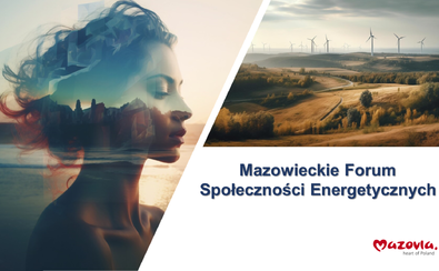 Plakat - Mazowieckie Forum Społeczności Energetycznych