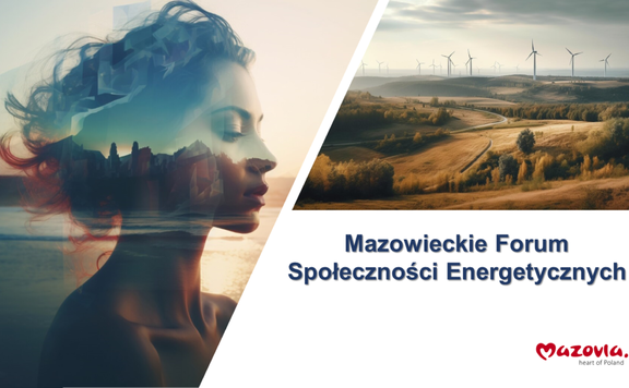 Plakat - Mazowieckie Forum Społeczności Energetycznych