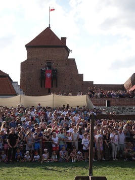 tłumy zwiedzających 