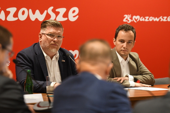 Dariusz Paczuski, Przewodniczący Zarządu Regionu Mazowsze NSZZ „Solidarność”, Przewodniczący WRDS, Patryk Fajdek - II Wicewojewoda Mazowiecki