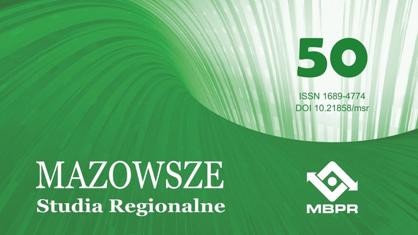 Mazowsze Studia Regionalne nr 50. - grafika