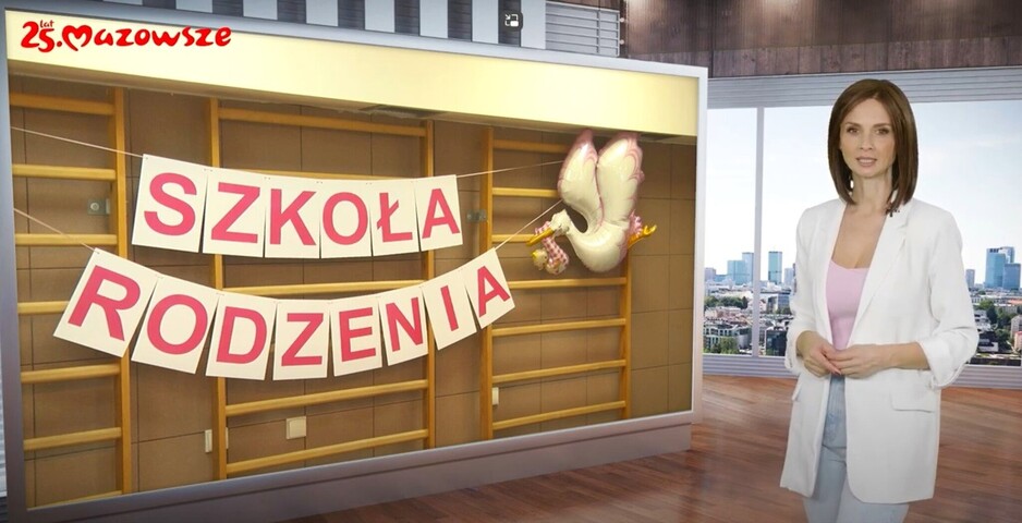 prezenterka w studio