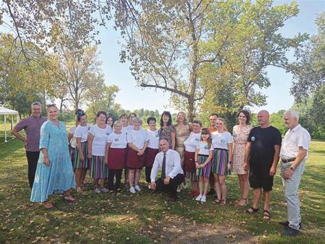 Zdjęcie grupowe Drażniew nad Bugiem