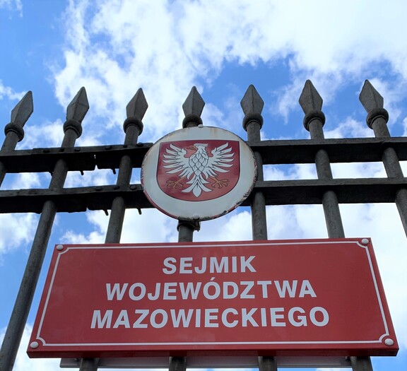 tablica Sejmik Województwa Mazowieckiego