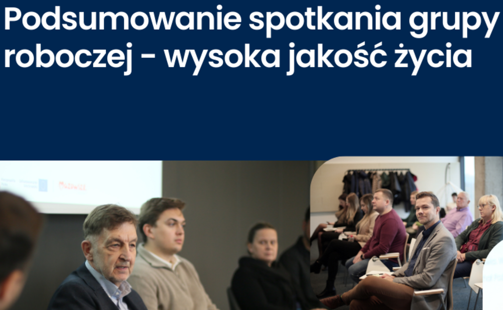 Podsumowanie spotkania grupy roboczej