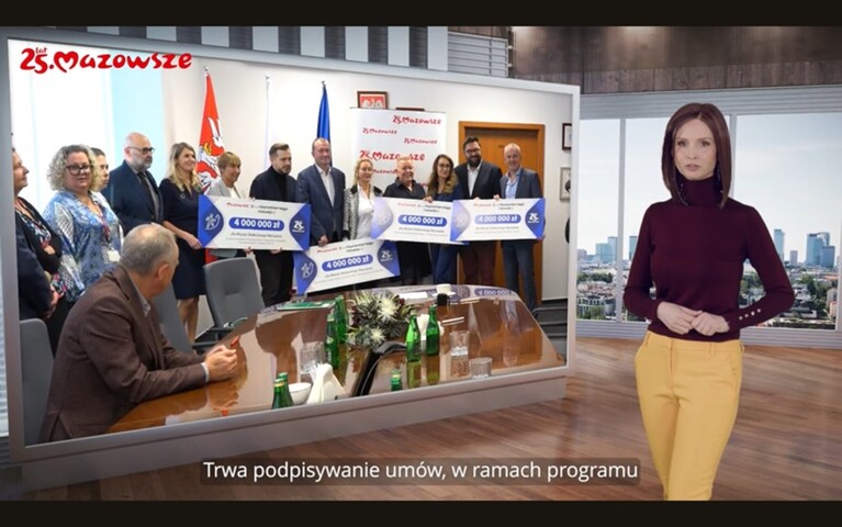 kadr z programu