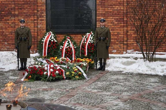 warta honorowa żołnierzy