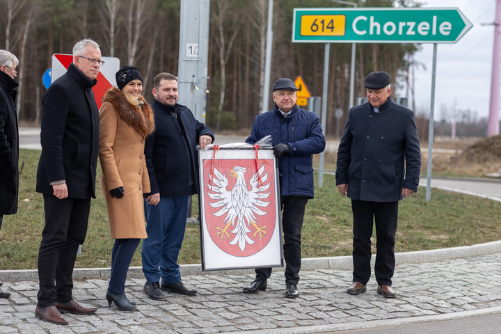 Marszałek Adam Struzik z przedstawicielami gminy Chorzele