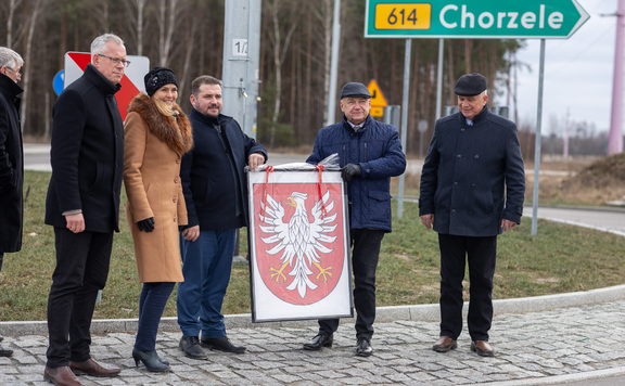 Marszałek Adam Struzik z przedstawicielami gminy Chorzele