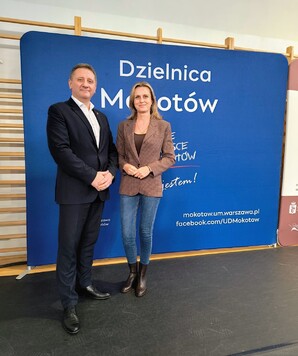 Krzysztof Rosiński i Katarzyna Bornowska.