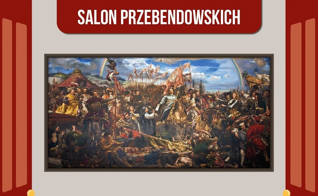 Plakat promujący wydarzenie, przedstawiający jego nazwę oraz datę. W tle: obraz pokazujący króla Jana III Sobieskiego podczas Odsieczy Wiedeńskiej.