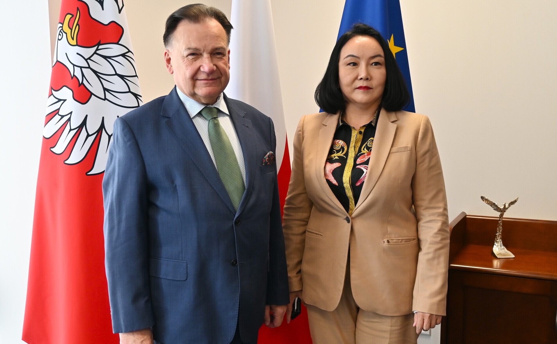 Wizyta ambasador Mongolii