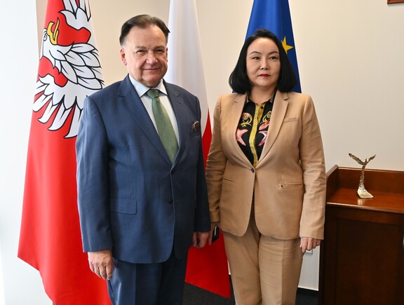 Wizyta ambasador Mongolii