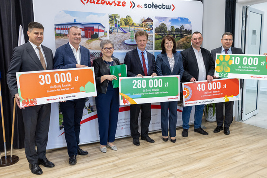 Beneficjenci z powiatu makowskiego