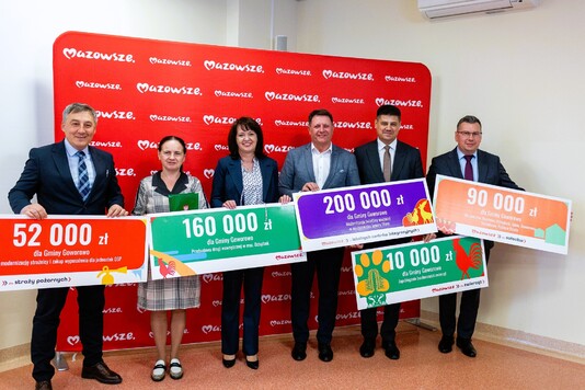 Beneficjenci z powiatu makowskiego